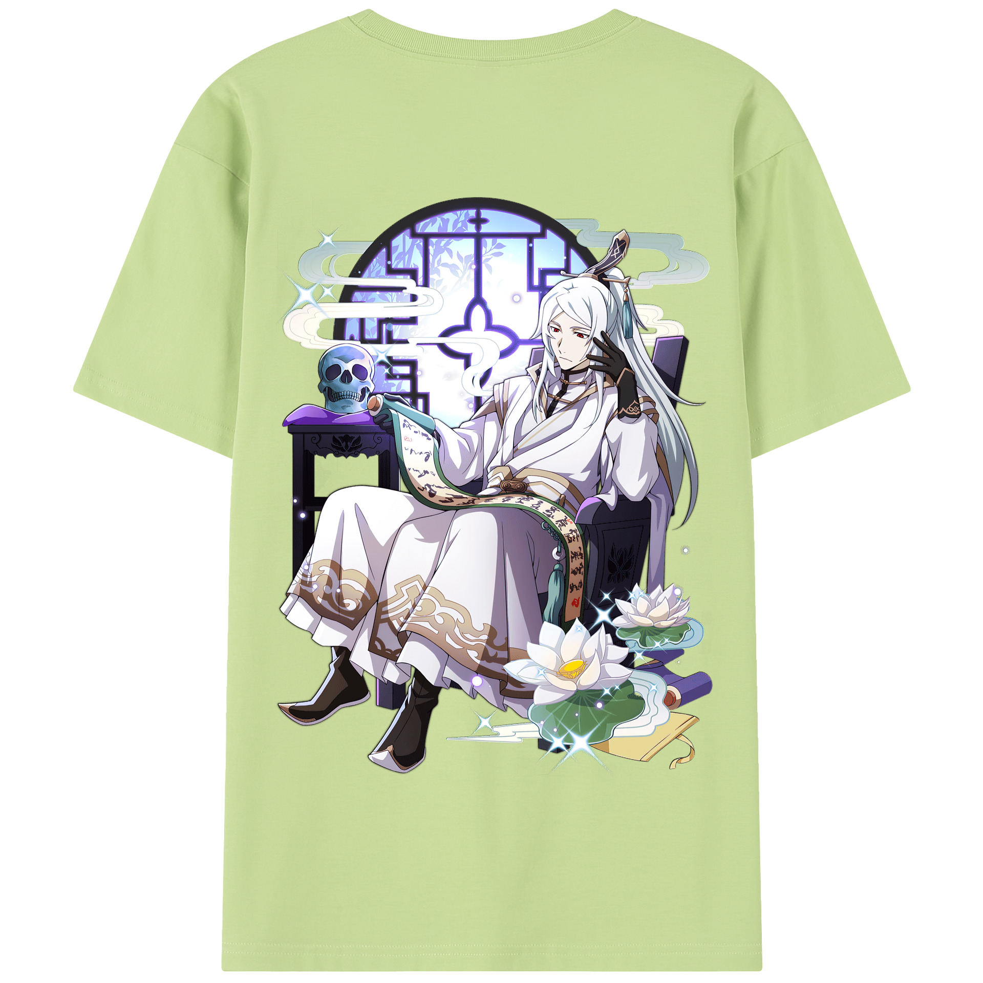 （画像用） 文豪ストレイドッグス Bungo Stray Dogs 綿100％半袖Tシャツ（背面プリント）
